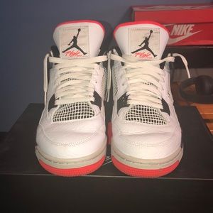 Jordan 4 Retro Flight Nostalgia/Pale Citron